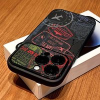 Lables Pattern Soft TPU Phone Case For iPhone 17 Pro Case for iPhone 11 13 17 15 16 12 14 Pro Max Plus XR XS X Shockproof Cover