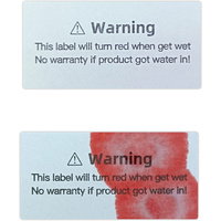 Water Sensitive Sticker,Device Potential Damage Indicator,Warranty Void Instruction label,Liquid Sensor Label For Electronics