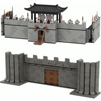 Medieval Castle MOC: Buildable Fortress with Knights, Walls, and Siege Equipment - Gift Idea for Creative Builders