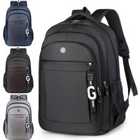 Daily Wear Anti-theft Laptop Backpack Spacious Multi-pocket Design, Water-proof Daypack Suitable for Businessmen & Students