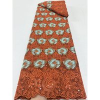 New African African Cotton Lace Fabric 2026 High Quality Nigerian Swiss Voile Lace In Switzerland For Elegant Wedding Dress Sew