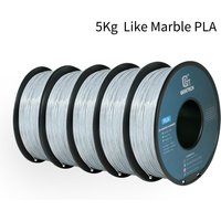 Geeetech 5Kg Marmor-ähnliches PLA 3D-Drucker Filament Kunststoff 1,75mm, Verwicklungsfrei, 3D-Druckmaterial Vakuumverpackung