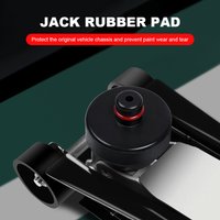 1/4Pcs Jack Shock Absorbing Pad Hard-wearing Wheel Jack Rubber Mat Car Jack Rubber Support for TESLA Model Y for TESLA Model 3