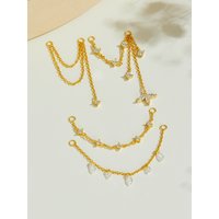 ANDYWEN 925 Sterling Silver Long Chain Earrings Pedant Set 1PCS CZ Zircon 2026 Luxury Fashion Jewelry for Party Wedding Gift