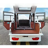 Electric tricycle new fully enclosed adult household transportation and pickup truck to pick up and drop off children