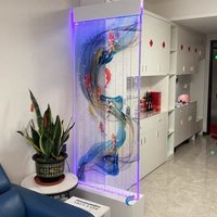 Customization.New Modern Interior Waterfall Home Decor Water Bubble Wall Feature Water Fountain