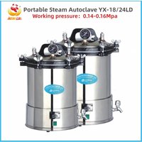 Hot WEIAI Portable High Temperature Autoclave 18L 24L Stainless Steel Automatic Safe Portable Autoclave Steam Sterilize
