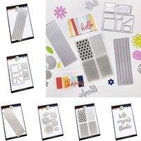 Grosgrain Strip Dies Scrapbooking New 2026 Metal Cutting Dies greeting card Craft Making Stencil For Decor Embossing Template