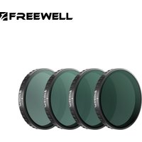 Freewell 4 Packs Action Cameras Filters ND/PL and ND Filter Kit Compatibility DJI Osmo Action 6 Camera Photography Accessories