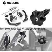 For BMW R1250GS /Adventure 2018-2024 NICECNC Windscreen Stabilizer Kit Windshield Adjustment Wheel For BMW R1200GS /Adventure