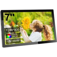 7 Inch 1280x800 HD Capacitive Touch Screen Monitor Portable Display with HDMI Input for PC Laptop Industrial Equipment