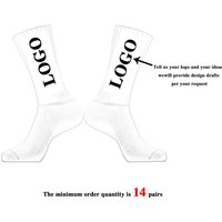 Customized socks Aero bicycle silicone sports anti slip professional racing bicycle socks summer cool Calcetines Ciclismo