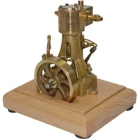 Vertical Single Cylinder Steam Engine Model Vintage Working Double-acting Reciprocating Steam Engines Toy