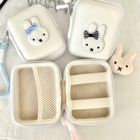 Kawaii Miffy Storage Bag Creative Portable Camera Products Data Cable Protection Bag Cartoon Miffy Rabbit Small Handbag Gifts