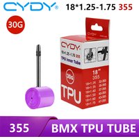 AliExpress 30G CYDY Bike TPU Inner Tube Camera 18 ”355 18x1.25 1.35 1.4 1.5 1.6 1.75 Inch Valve 45mm BMX Bicycle Tire Pneu Cycling Tyre