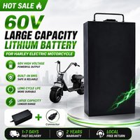 Polen Lager 60V Lithium-Batteriepack 20Ah/30Ah/40Ah 18650 Zellen für Harley CityCoco Elektroroller Elektromotorrad-Batterie