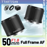 TTArtisan 50mm F1.8 NEO Full Frame Auto Focus AF Mirrorless lens for Sony E FE Nikon Z Leica Sigma Lumix L mount A7C A7R Z6 Z7