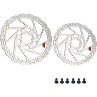 MTB Bike Disc Brake Rotor 6 Bolt Mountain Bikes Disc M610 M6000 Brake Disc Rotor 160MM180MM MTB Bike Disc Brake Accessories