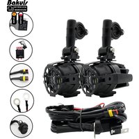 E9 Mark Motorcycle LED Fog Lights For BMW R1250GS ADV F800GS R 1250 GS LC Yamaha MT07 MT09 Auxiliary Light Assemblie