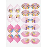 Disney Princess Cartoon Bowknot Shape Lychee Faux Leather Sheet Crafts DIY Handmade Kids Hair Bow Materials Decoration 30x22cm