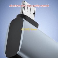 B03F Convenient Micro USB Male to USB Female OTG Adapter Transfer Movies, Music