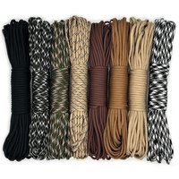 550 Paracord 7 rdzeni śr. 4mm na zewnątrz Camping Survival smycz lina spadochronowa namiot turystyczny akcesoria bransoletka