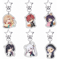 Anime Keychains Cosmic Princess Kaguya Pendant Car Key Chain Bag Acrylic Stand yachiyo runami kaguya iroha sakayori Fans Gifts