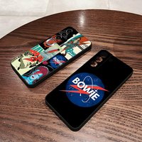 Singer D-David B-Bowie Phone Case For Samsung S26 S24 Ultra S22 S23 S25 Fe S20 S21 Plus A54 A34 A16 A53 Back Cover