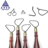 High Quality Engraving Tool DIY Ceramic Handicrafts Texture Modeling Toroidal Tool Head Ceramic Carving Repair Knife
