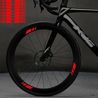 AliExpress NONE 1SET Bike Wheel Rim Sticker Waterproof Vinyl Decal, Sport Racing Reflective Decor for Bicycle MTB