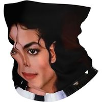 AliExpress GIOIO Michael Jackson Bandana Neck Gaiter Printed Mask Scarf Multifunction Cycling Scarf Outdoor Sports Unisex Adult Winter