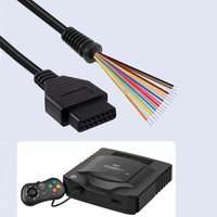 Cable for SNK NEO Geo CD Game Controller Connect Gamepad Extension Cord Game Console 15 PIN Wire Repair Replacement Accessories