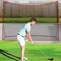 10x7 ft Golf Practice Net heavy duty golf Swing Training Tool Golf Hitting Practice supplies baseball football golf accessories