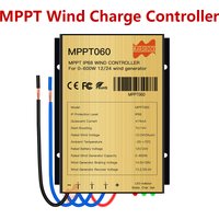 600W MPPT Wind Ladung Entladung Booster Controller Auto 12V 24V AC DC Regler IP68 Für Wind Turbine Generator