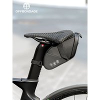 AliExpress OFFBONDAGE Bicycle Bag 1.8L Reflective Bicycle Saddle Bag Waterproof Cycling Tail Bag Portable MTB Road Rear Pack Under Seat Bag