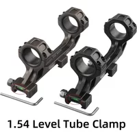 Tactical 25.4mm 30mm GE-ISSELE Cantilever Scope Mount Bubble Level ROF 45 90 RAISER Mount 20mm Rail Riflescope Base Adapter