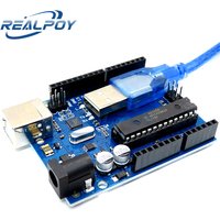 For UNO R3 ATMEGA16U2+MEGA328P Chip For Arduino UNO R3 Development board + USB CABLE