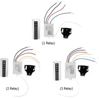 Professional 220V 1/2/3 Channel Wireless Digital Remote Control Switch ON/OFF for Lamp Light Receiver Transmitter