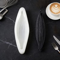 Single Vanilla Silicone Mold for Mousse Cake Chocolate Dessert Pudding DIY Handmade Soap Aromatherapy Candle Mold