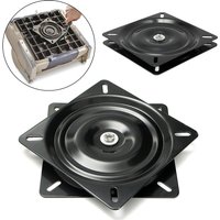 7 inch Marine Boat Seat Swivel Plate Fishing Boat Marine Seat Swivel Rotation 360 Degree Rotation Universal Set 18x18x2.1cm
