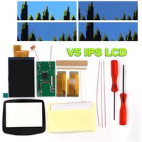 HISPEEDIDO 3.0'' For Gameboy Advance GBA Original Size V5 IPS High Brightness LCD Kits Support Pixel Menu Mode Display For GBA