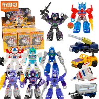 Blokees Transformers Stars Version 5 Small Particle Building Block Assembly DIY Toy Model Children Hobbies Birthday Gift Toys