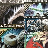 "Esika,God of the Tree / Halvar,God of Battle" TCG Magical Proxy Cards Game Quality Proxy Board Playing Game Trading Cards