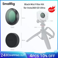 SmallRig Black Mist Filter Kit for Insta360 GO Ultra with Silicone Lens Cover Snap-on Design Enables Direct Attachment -5863