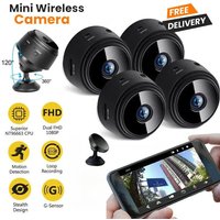 Wireless WiFi Mini 1080P Camera Night Vision Phone Remote View Baby Monitor Pet Nanny Cam Home Office Car Indoor Security