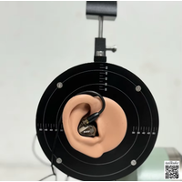 KB501 Headphone Testing Stand for Human Head Recording Headphone Testing IEC 711 318-4 Frequency Response Curve Simulation Ear
