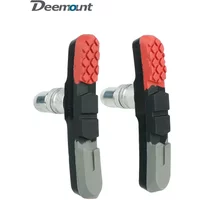AliExpress DEEMOUNT Robust Hard Wearing Rubber Blocks for MTB Linear Pull V Clamp Braking 70mm V-brake Pads for Metal Rim Wet Dry Conditions