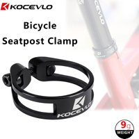 AliExpress NONE KOCEVLO Seatpost Clamp 31.8/34.9mm Aluminium alloy Seat Tube Clamp ultralight 9g Screw