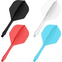 CyeeLife 6PCS Dart Flights and Shafts 2BA Professional ,New Dart accessories kit,Durable&Not easy to break๏ผ4 colors