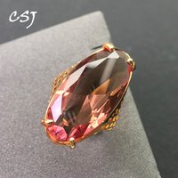 Großer Stein 15*30mm erstellt Zultanit Ring handgemachten Schmuck Sudan Stein Farbwechsel für Frauen Verlobung feier Geburtstags geschenk